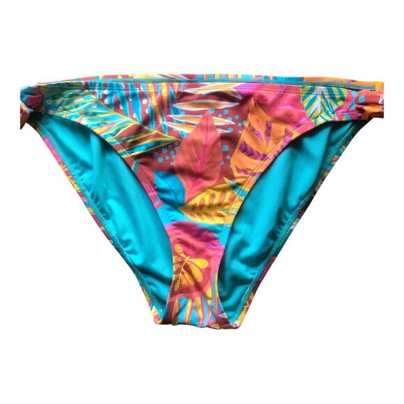 Bleu Rod Beattie NWT The Heat Is On Brief Tie Side Hipster Bikini Bottom Size 12 - Picture 4 of 13